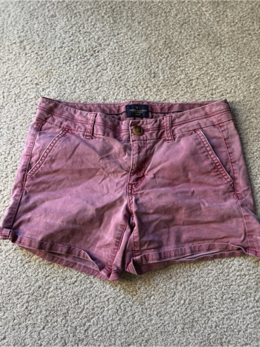 American Eagle Outfitters Dusty Rose pink Women's Jean Shorts y2k